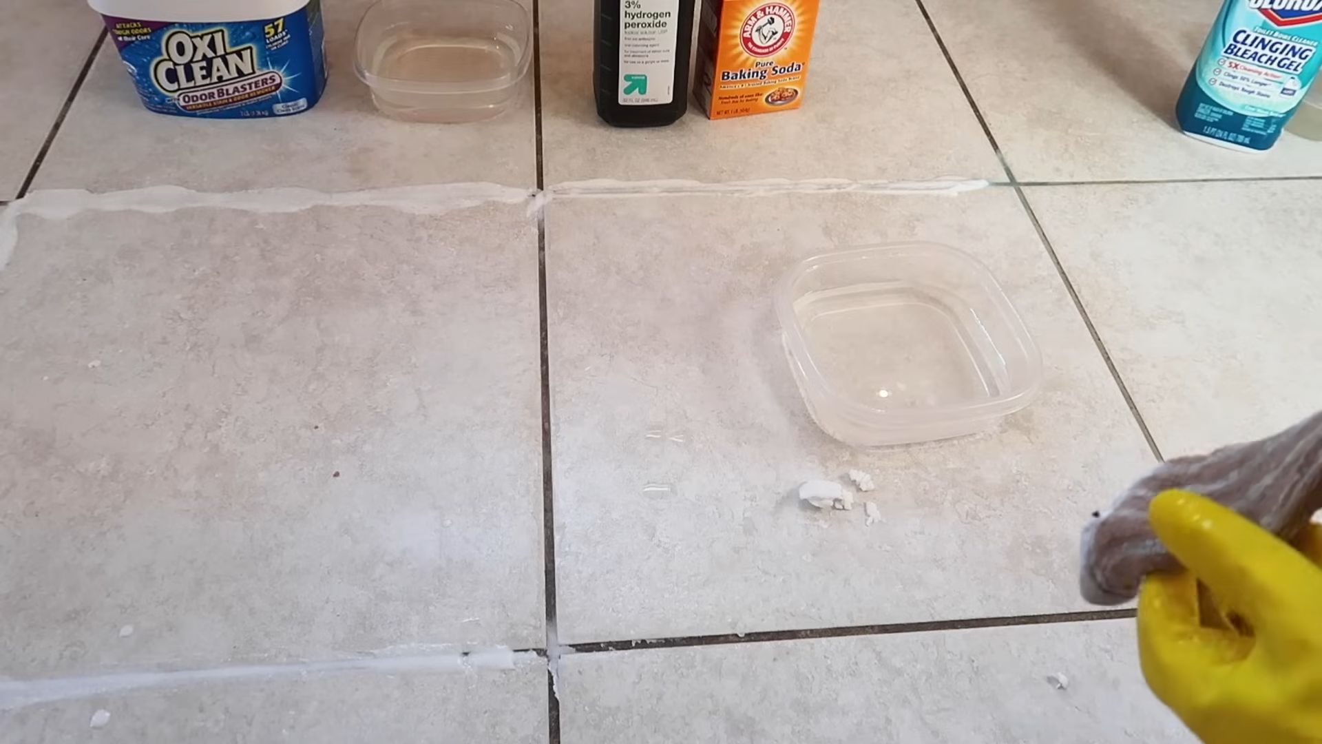 Grout cleaner Oxiclean vs toilet