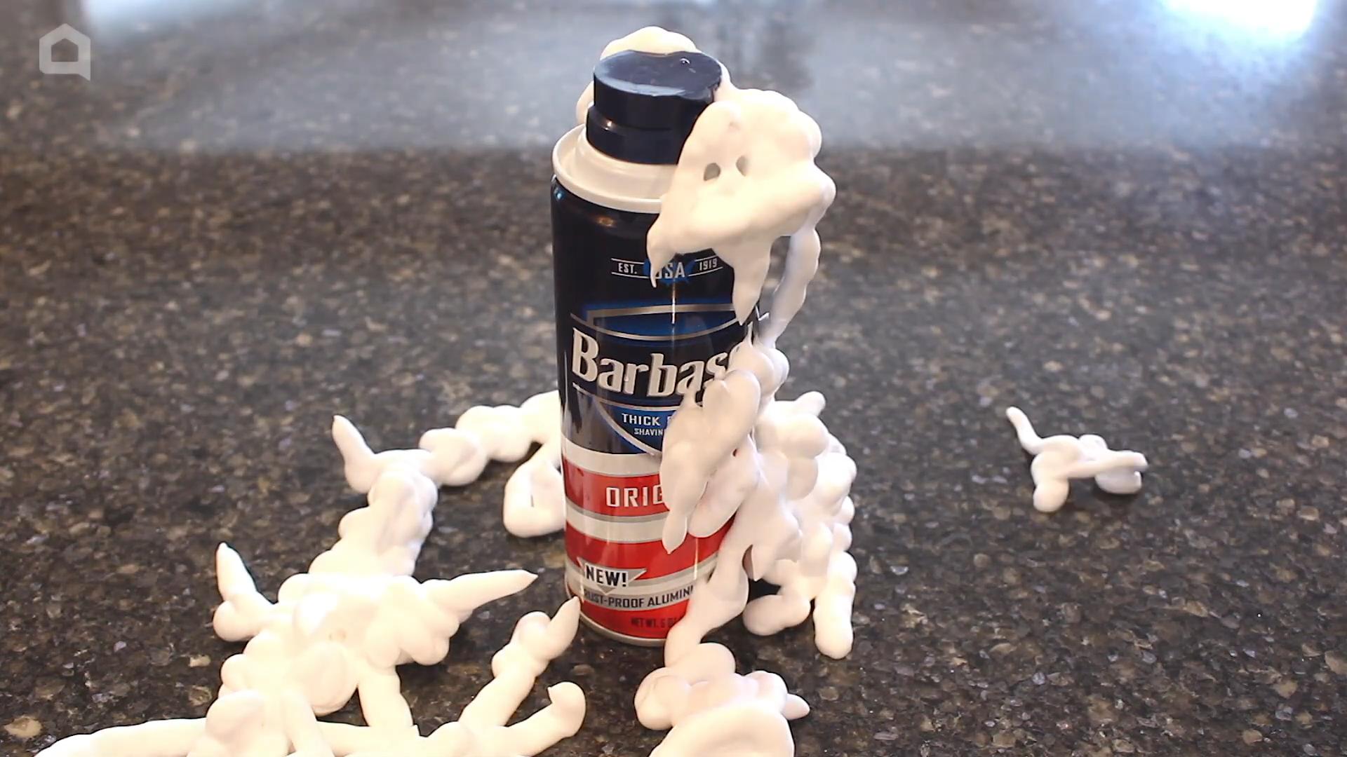 Shaving Cream Cleaning Hacks
